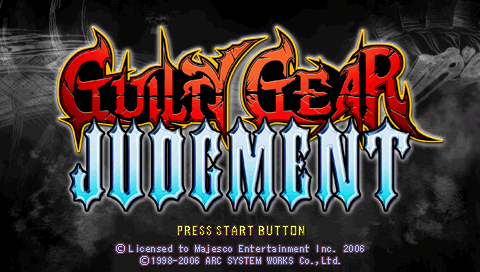 Guilty Gear Judgment screenshot 3 for PSP